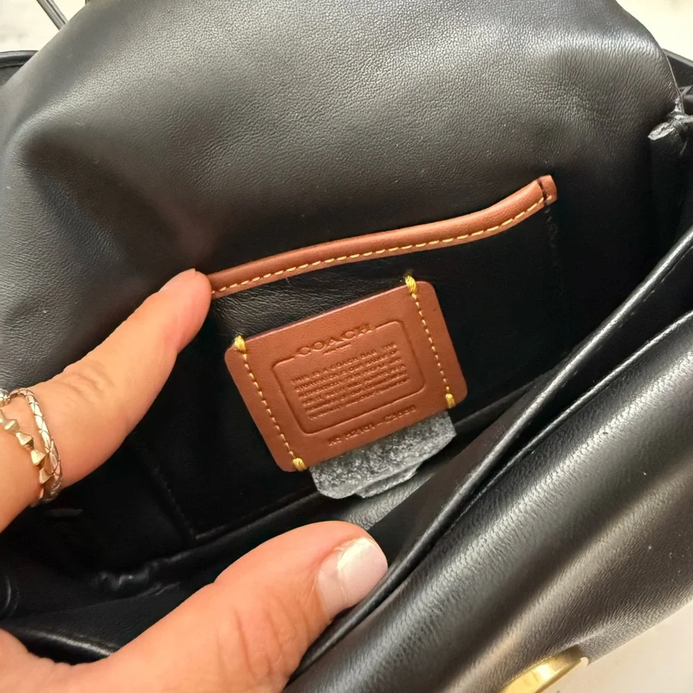 Coach Pillow Tabby Leather 18 Shoulder Bag - Picture 3 of 4
